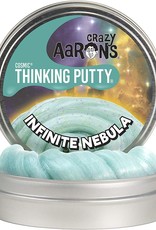 Crazy Aaron's Putty World Infinite Nebula Cosmic 4" Tin plus Glow Charger