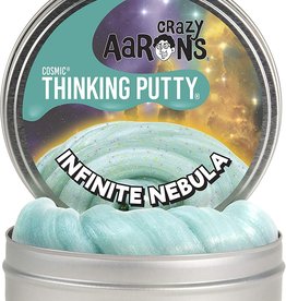 Crazy Aaron's Putty World Infinite Nebula Cosmic 4" Tin plus Glow Charger