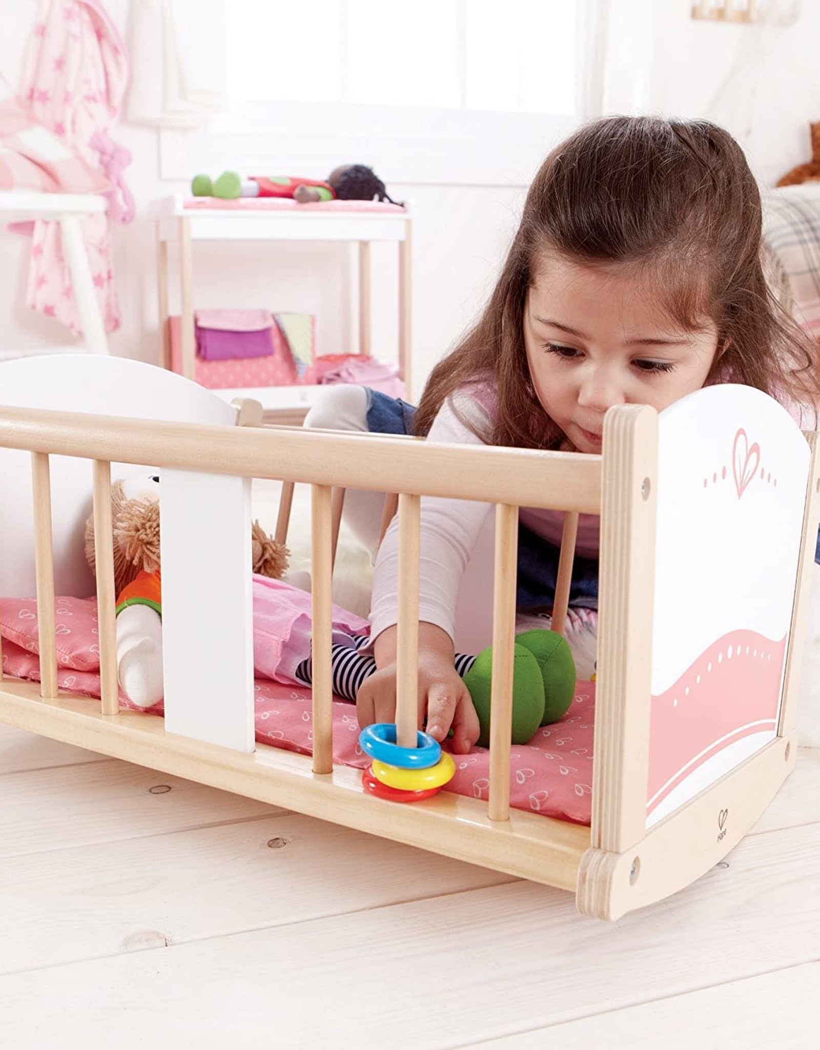 Hape Rock-a-bye Cradle DS