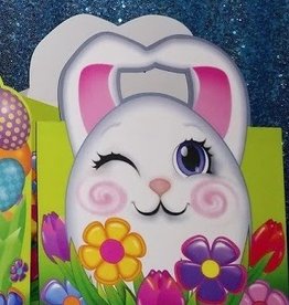 Easter bag bunny face
