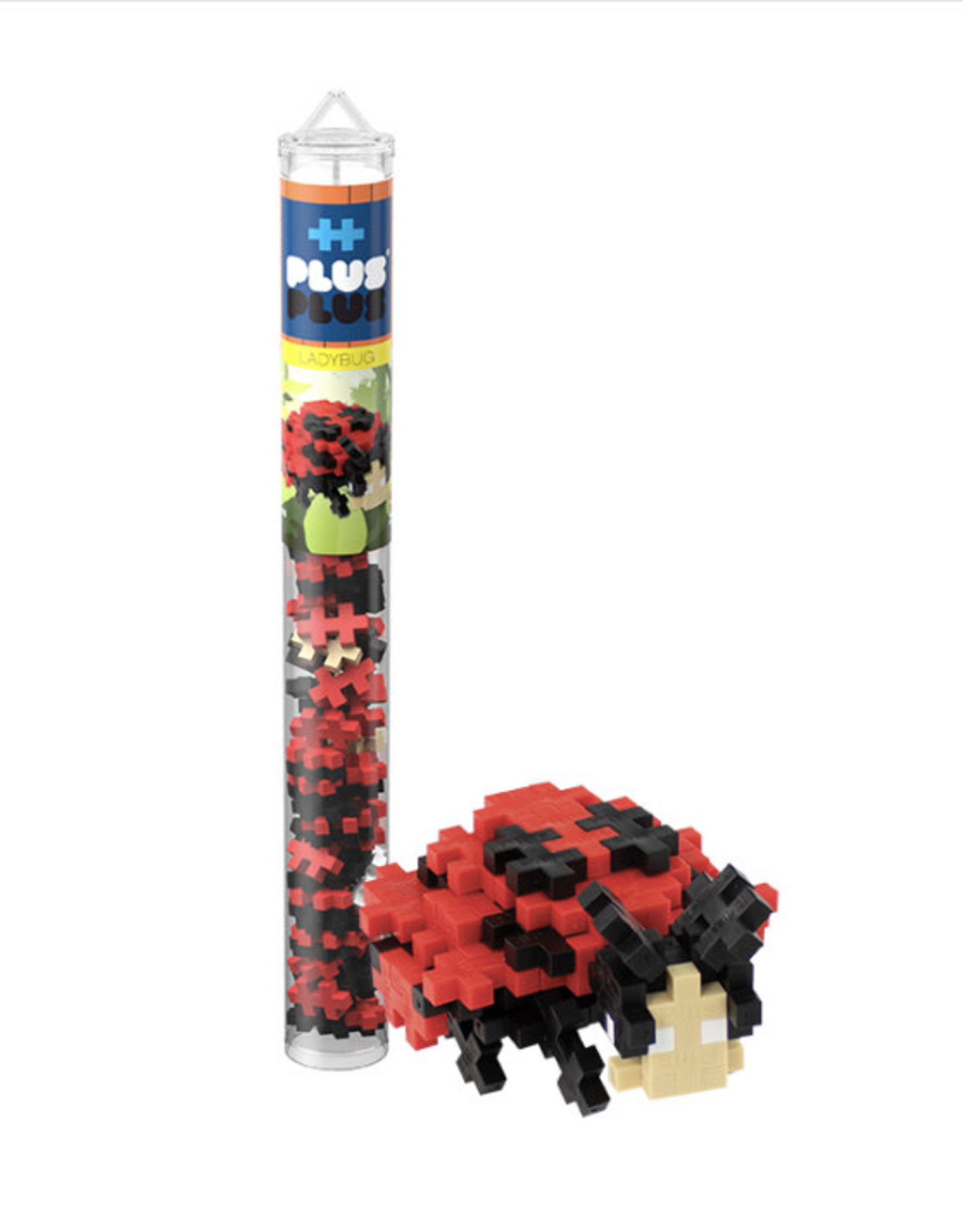 Plus-Plus Plus plus tube ladybug
