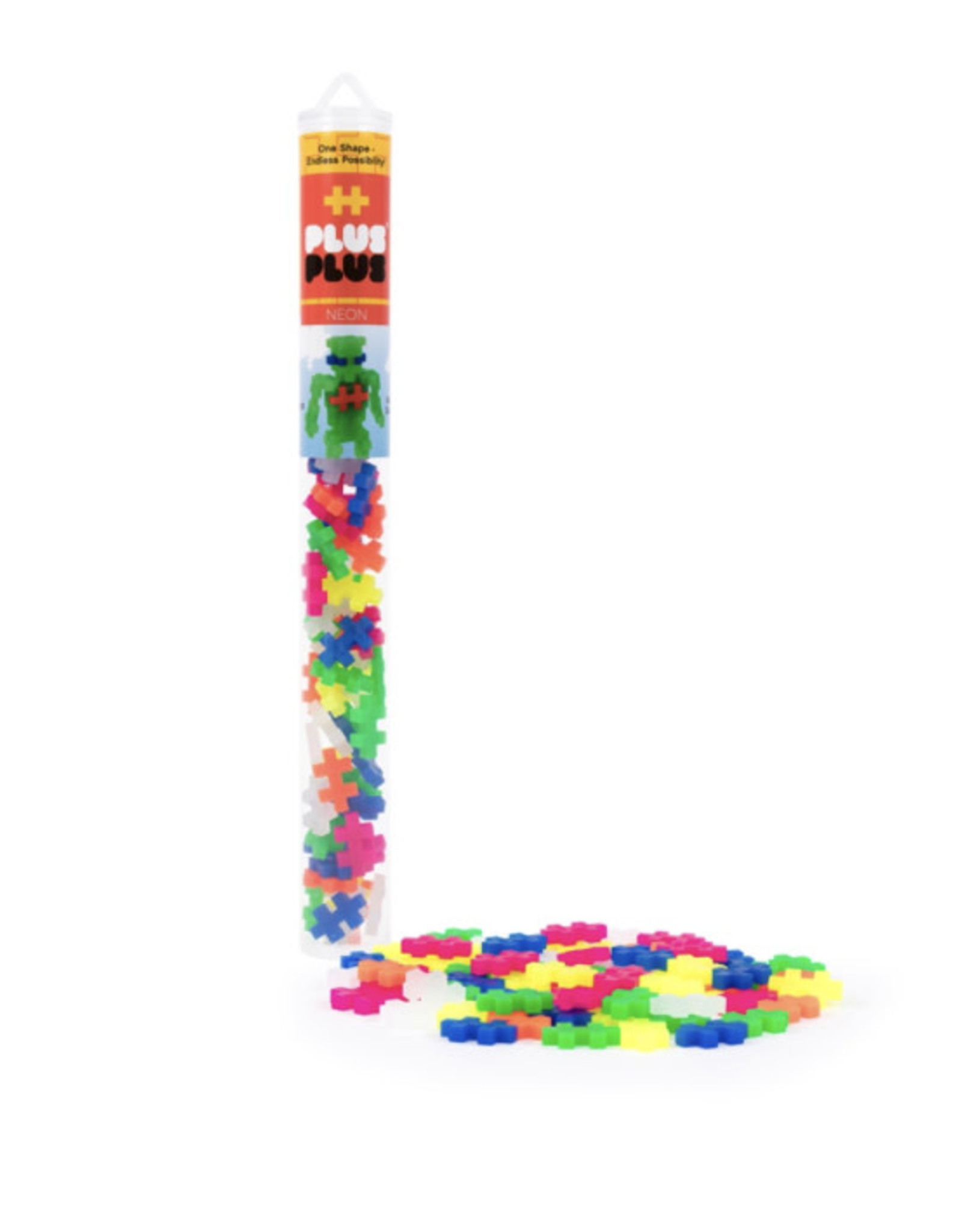 Plus-Plus Tube - Neon Mix
