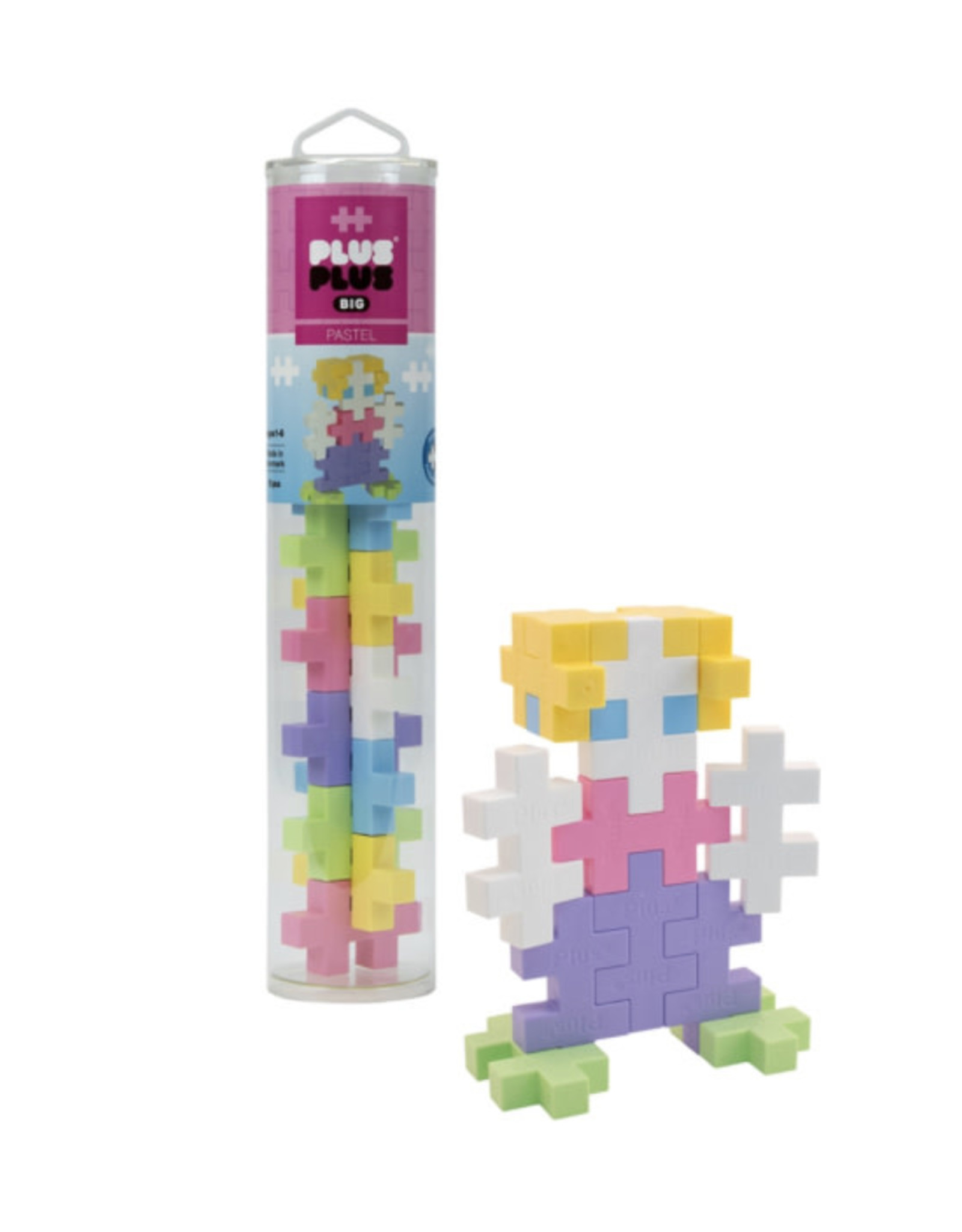 Plus-Plus BIG - 15 pc Tube Pastel