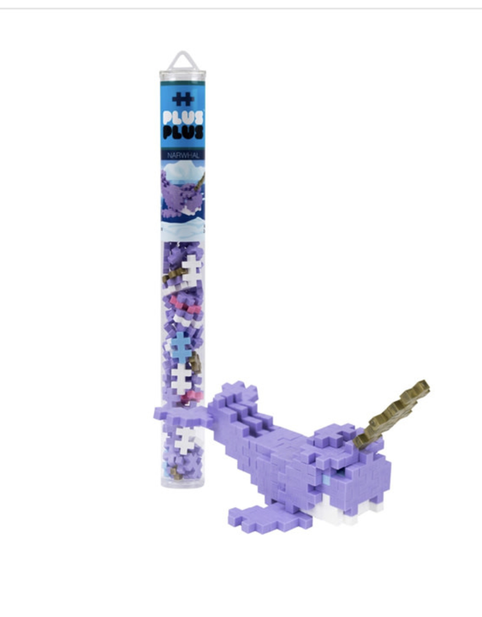 Plus-Plus Tube - Narwhal