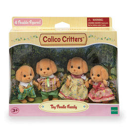 Calico Critters Toy Poodle Family