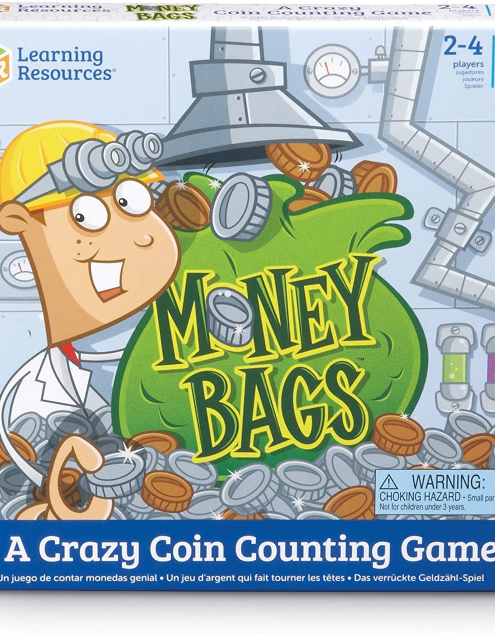 Learning resources Money Bags Coin Value Game