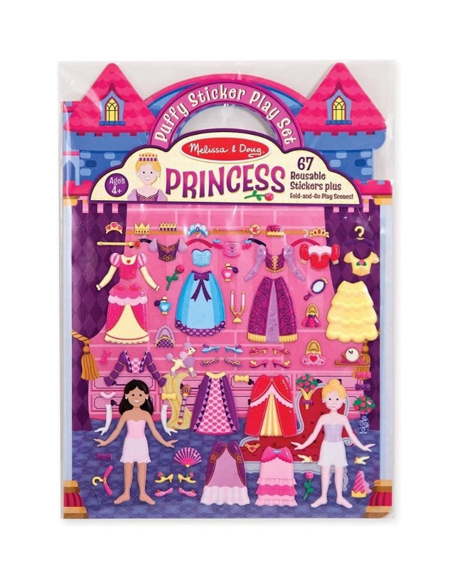Melissa & Doug Puffy Sticker Play Set - Princess