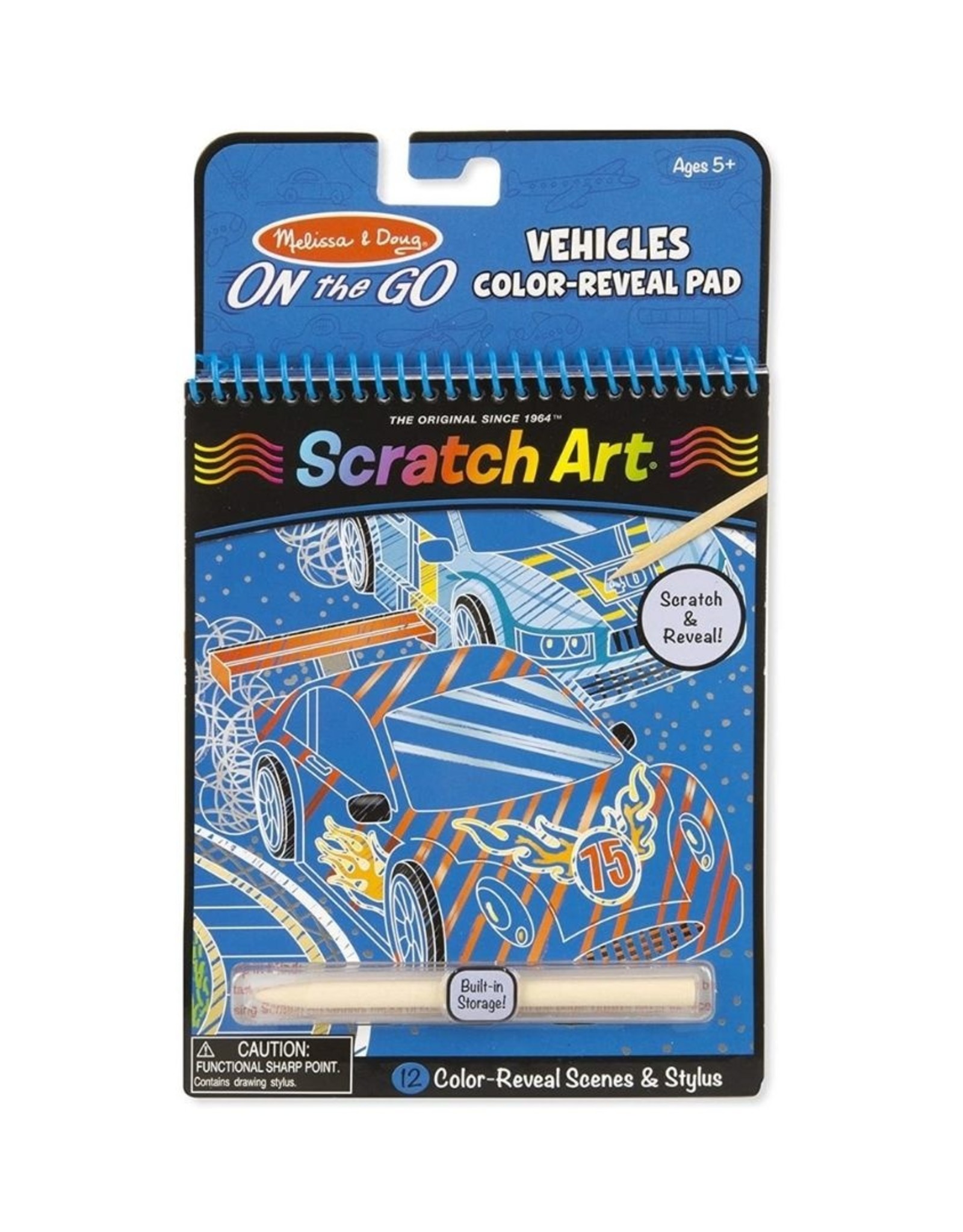 Melissa & Doug Vehicles Color-Reveal Pad