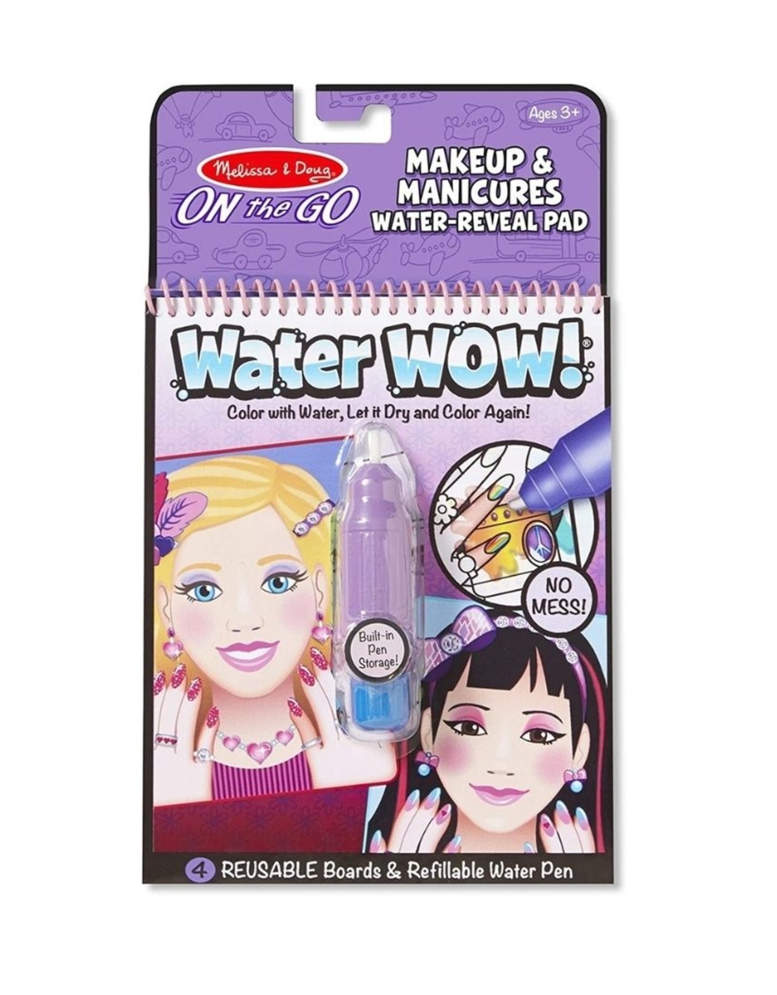 Melissa & Doug Water Wow! - Makeup & Manicures