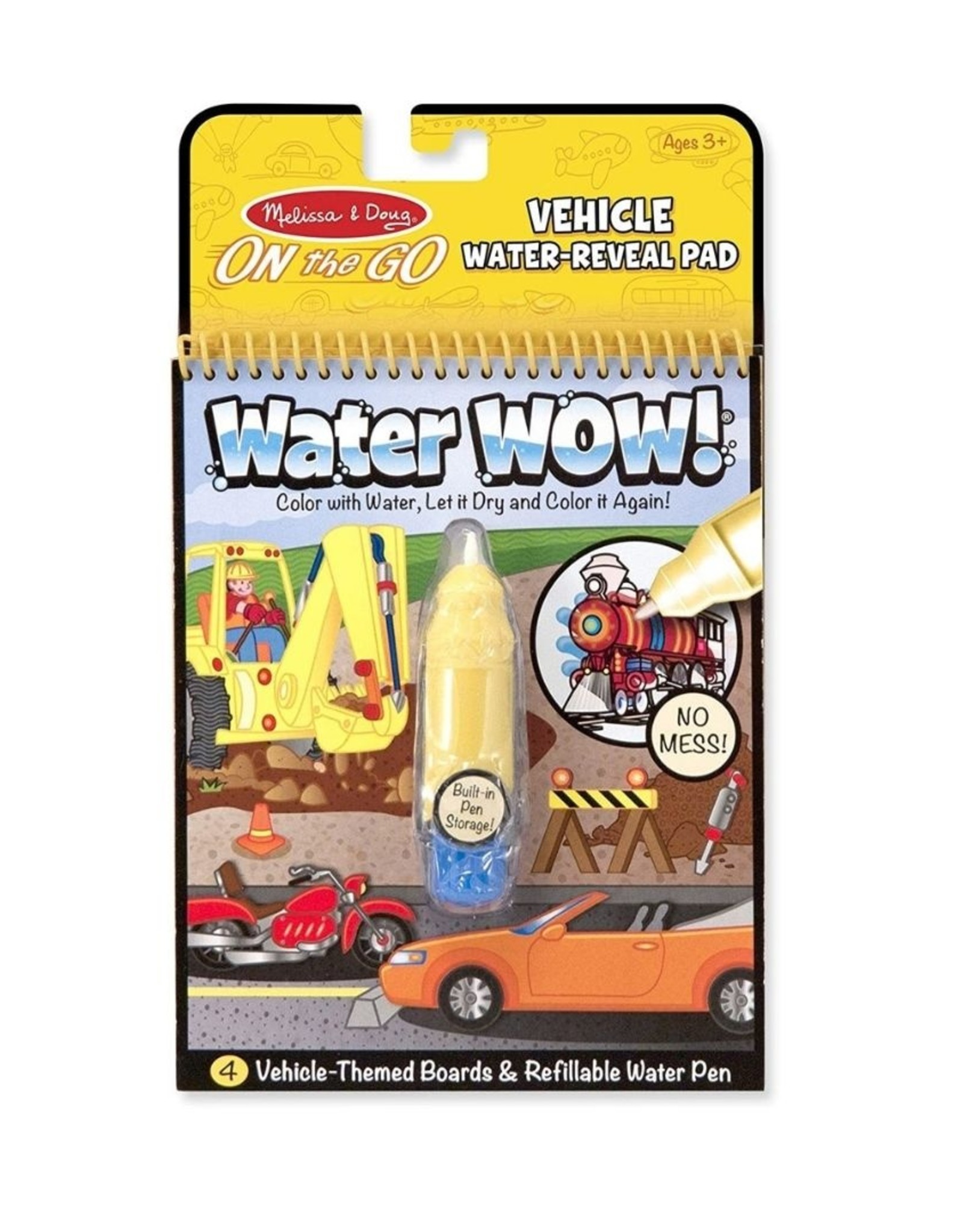 Melissa & Doug Water Wow! - Vehicles