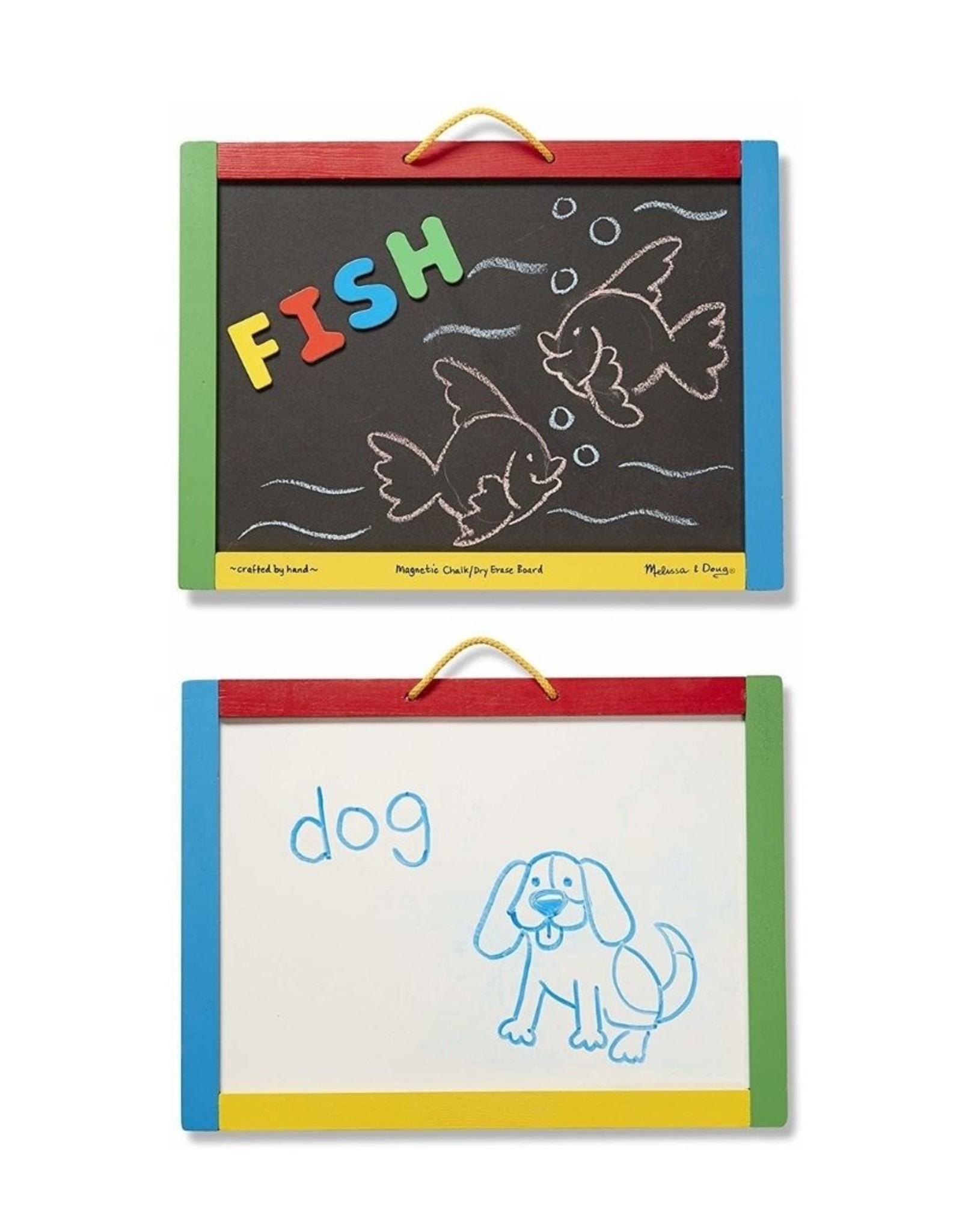 Melissa & Doug Magnetic Chalkboard / Dry-Erase Board