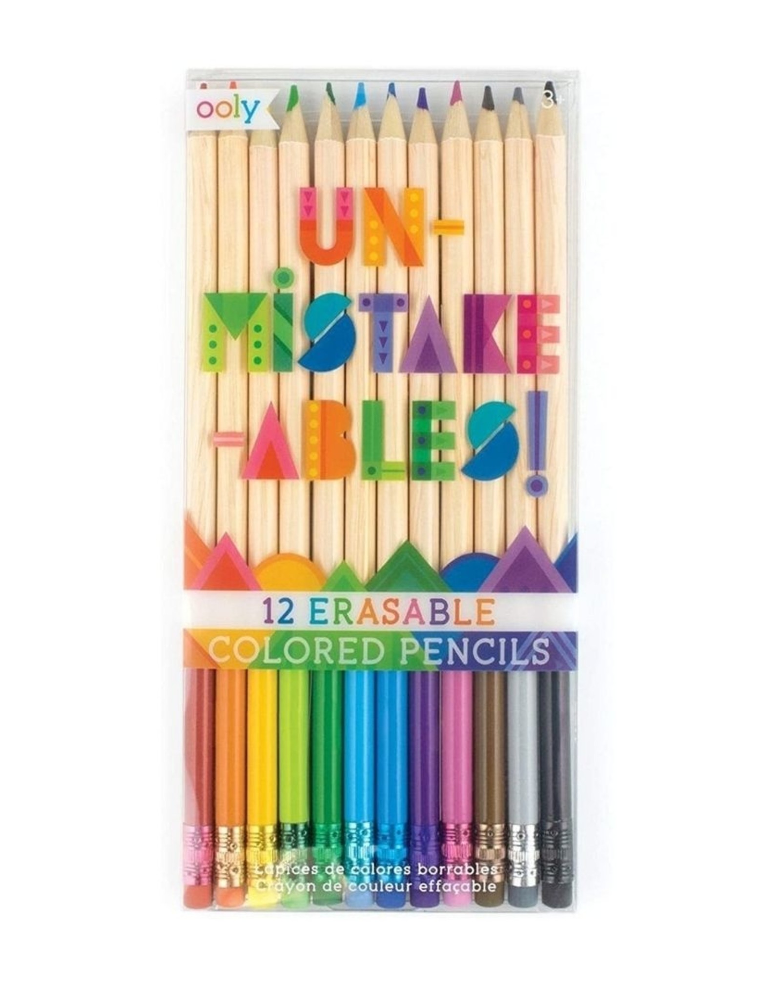 Ooly Un-Mistake-Ables Erasable Colored Pencils