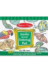Melissa & Doug Jumbo Animal Coloring Pad