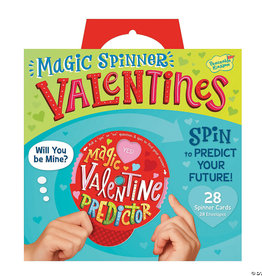 Peaceable Kingdom Magic Valentine Spinner Cards Super Valentin