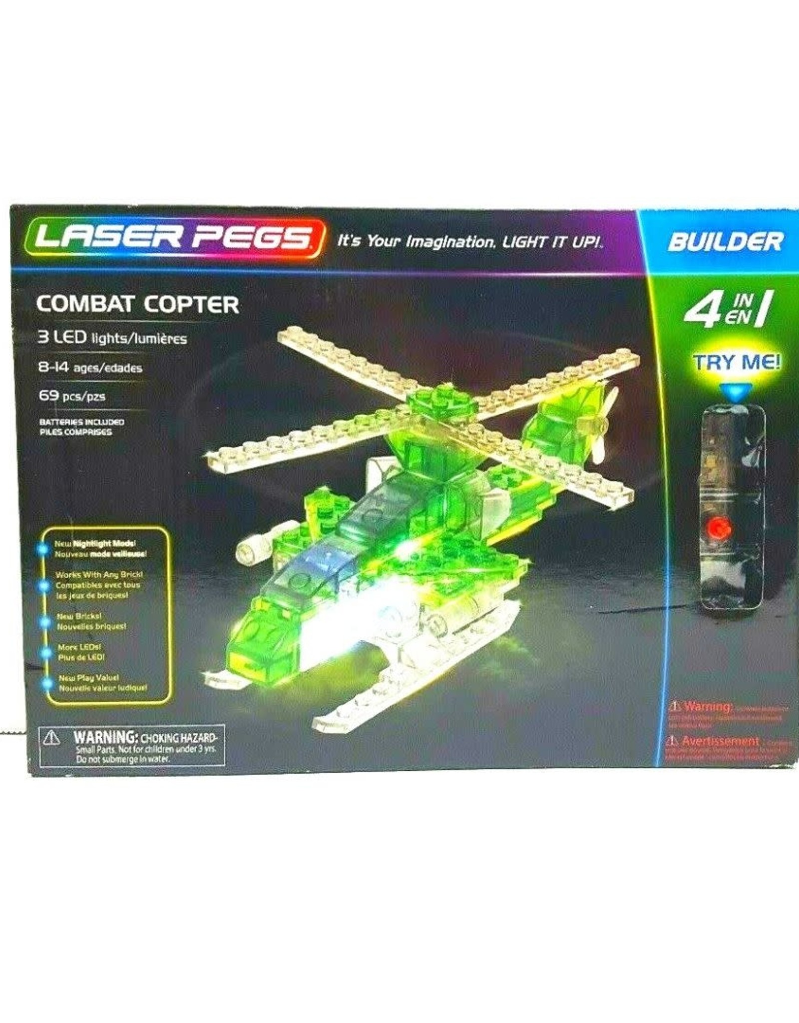 Laser peg 4 in 1 Helicopter