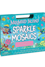 Peaceable Kingdom MOSAICS:  MERMAID ISLAND SPARKLE MOSAICS