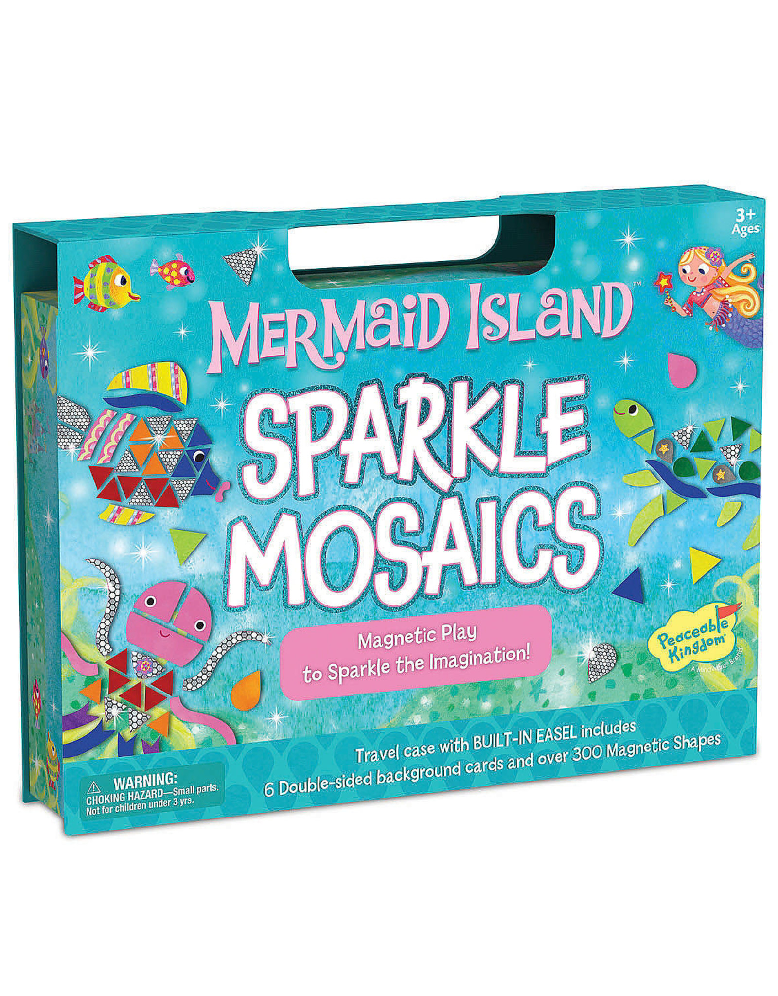 Peaceable Kingdom MOSAICS:  MERMAID ISLAND SPARKLE MOSAICS