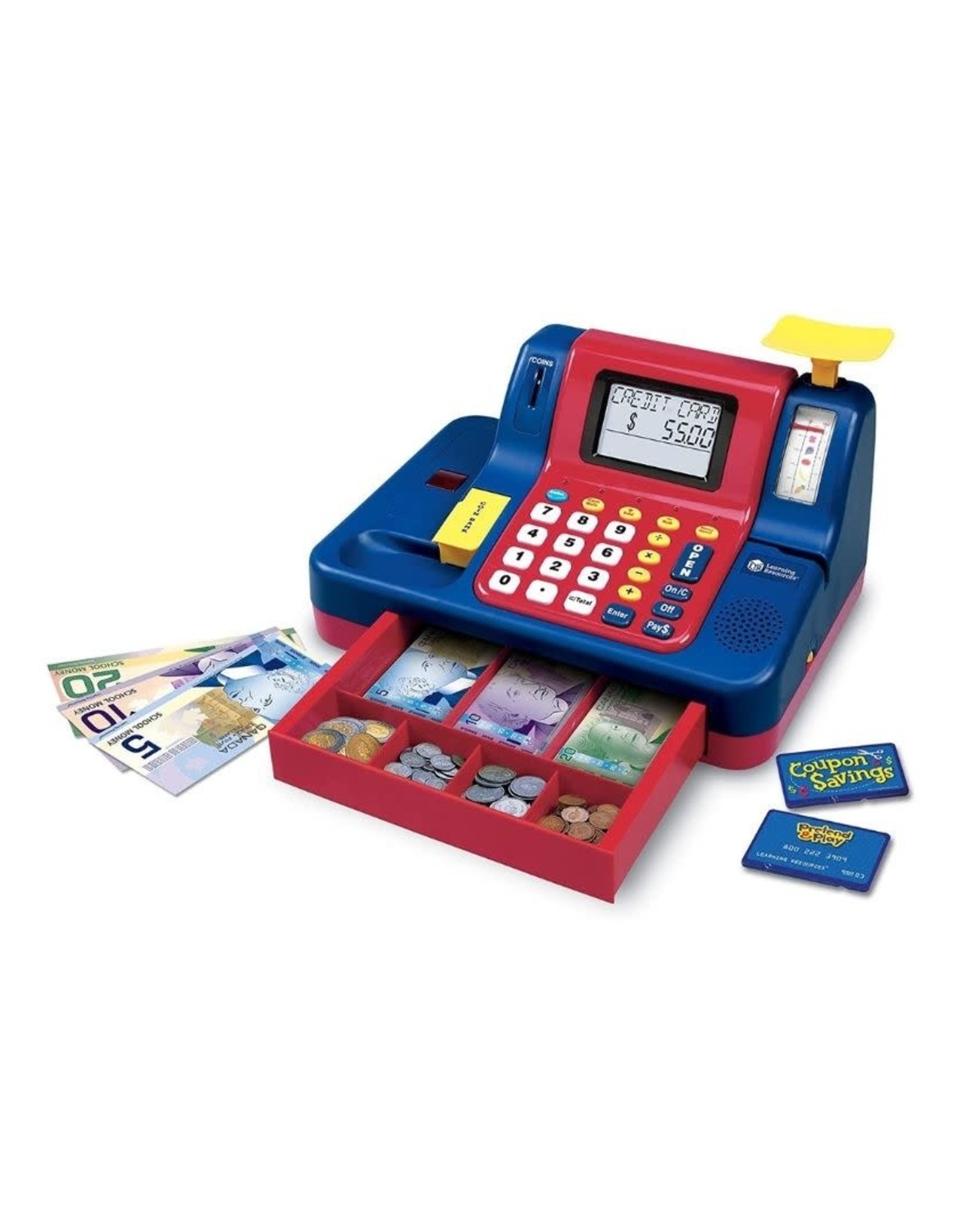 Learning resources Pretend & Play Teaching Cash Register