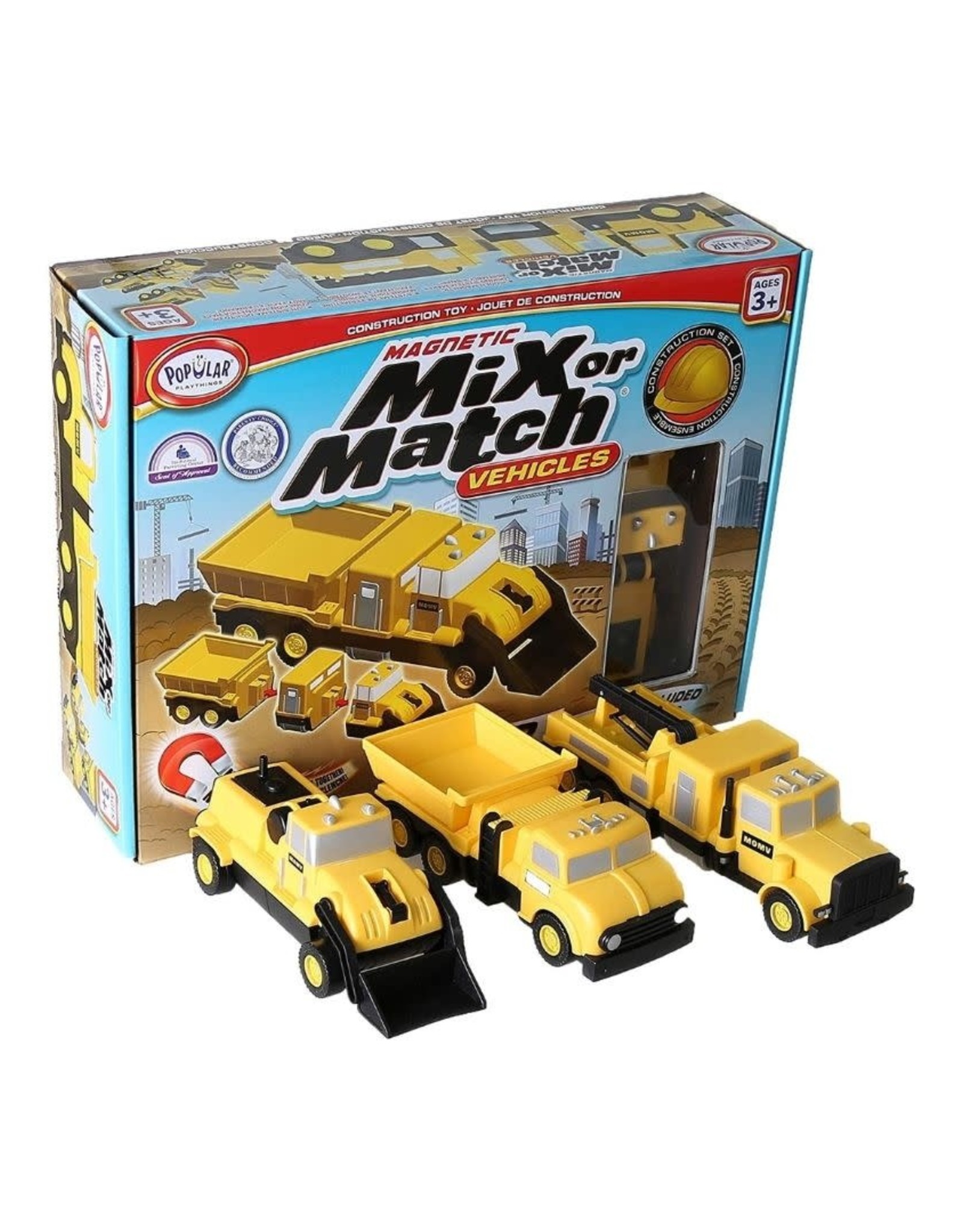 Popular Playthings Mix or Match Vehicles Construction