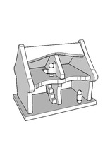 wood doll house