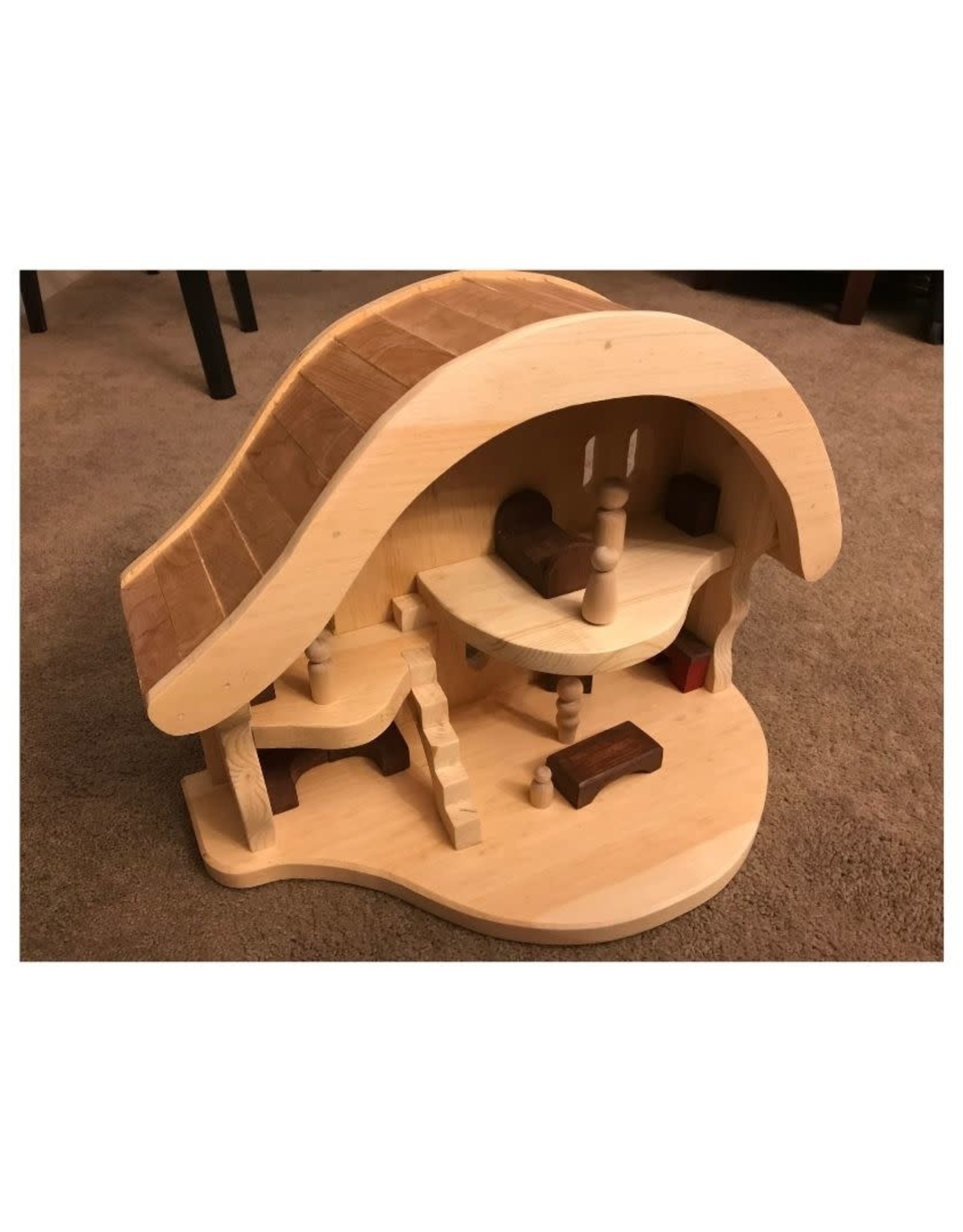 wood doll house