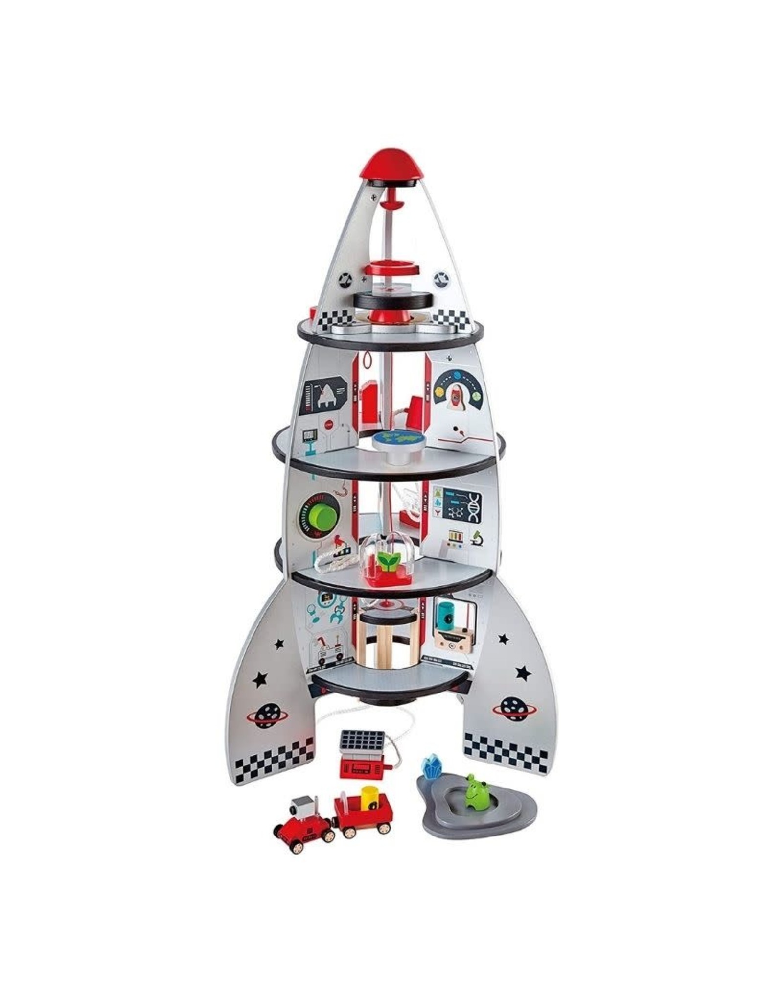 Four-Stage Rocket Ship