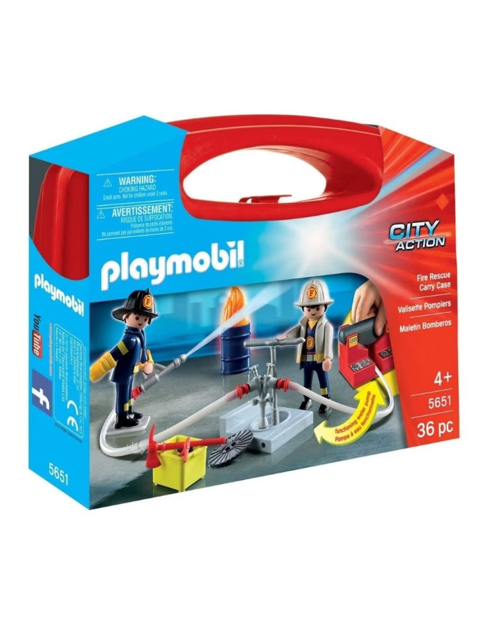 playmobil Fire Rescue Carry Case