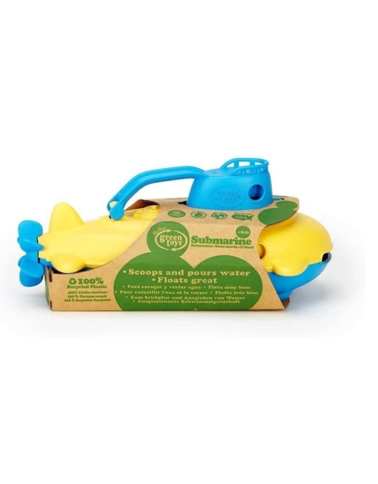 Green Toys Submarine - Blue Cabin