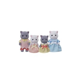 Calico Critters Persian Cat Family