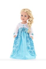 Little Adventures Doll Dress Ice Princess