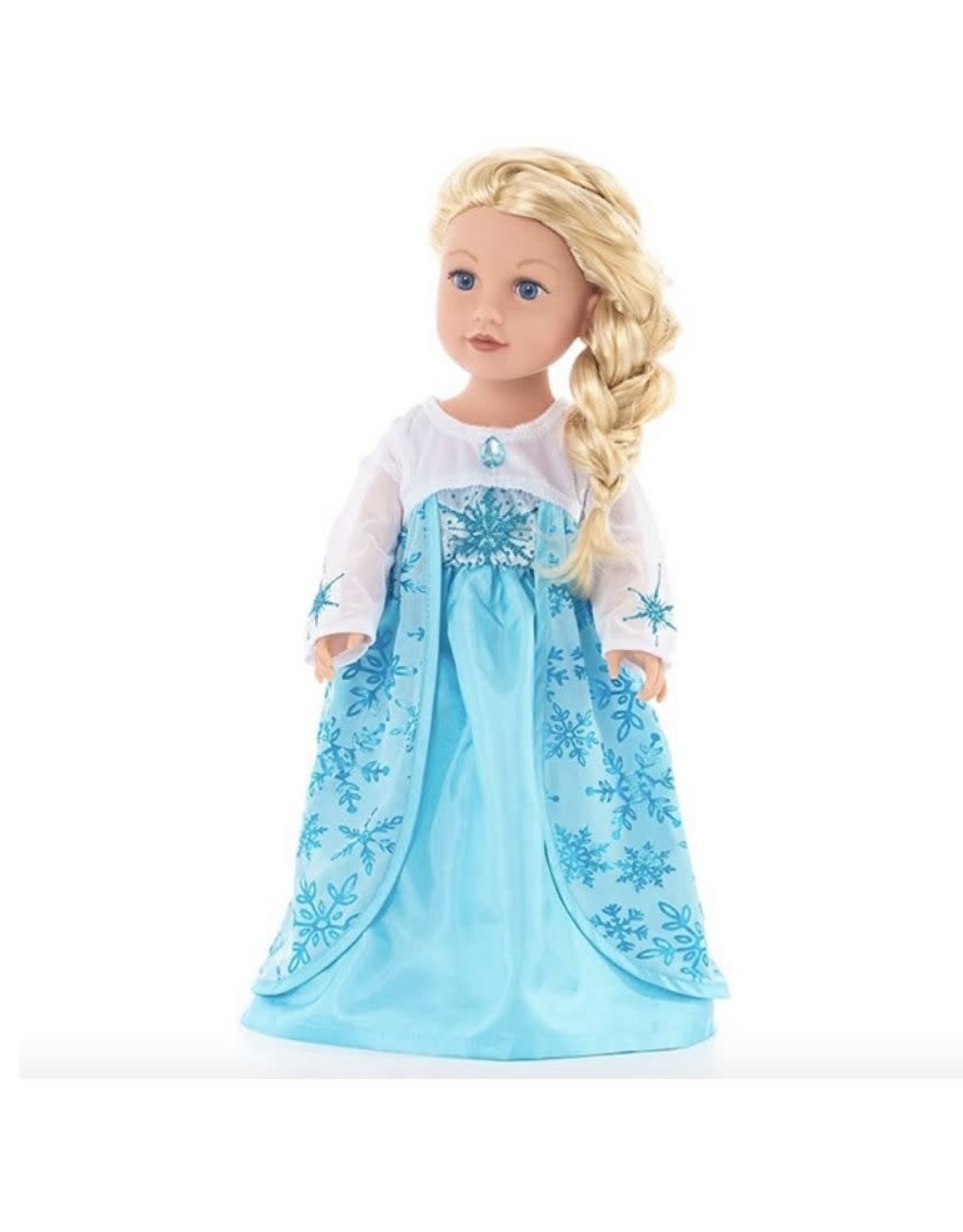 Little Adventures Doll Dress Ice Princess