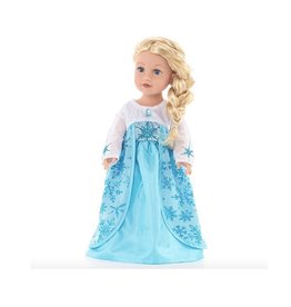 Little Adventures Doll Dress Ice Princess