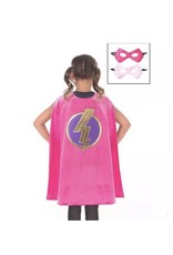 Little Adventures Pink Hero Cape & Mask Set