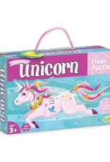 Peaceable Kingdom FLOOR PUZZLE: SHIMMERY UNICORN
