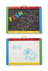 Melissa & Doug Magnetic Chalkboard / Dry-Erase Board