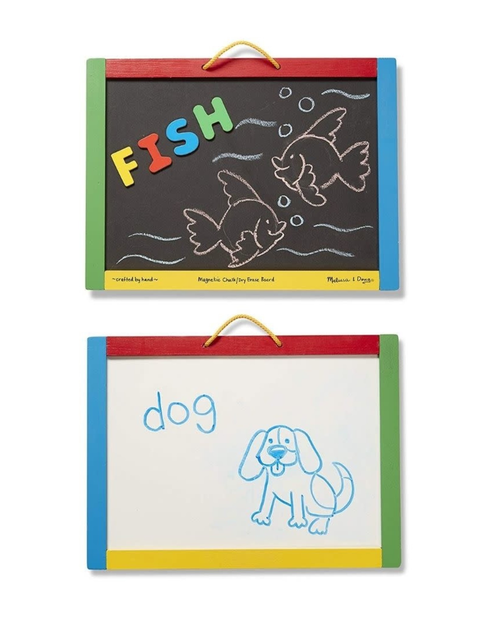 Melissa & Doug Magnetic Chalkboard / Dry-Erase Board