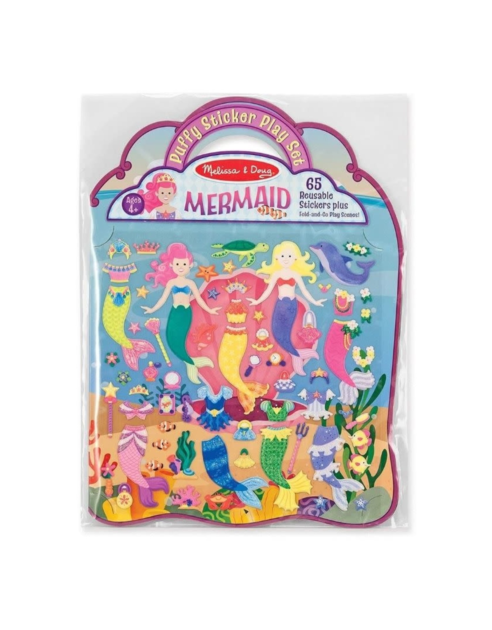 Melissa & Doug Puffy Sticker Play Set - Mermaid