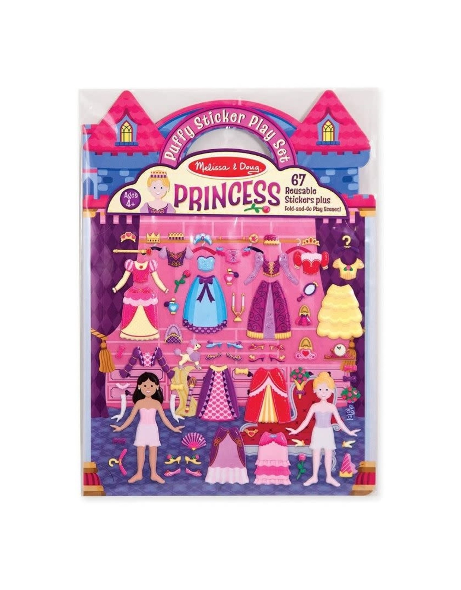 Melissa & Doug Puffy Sticker Play Set - Princess