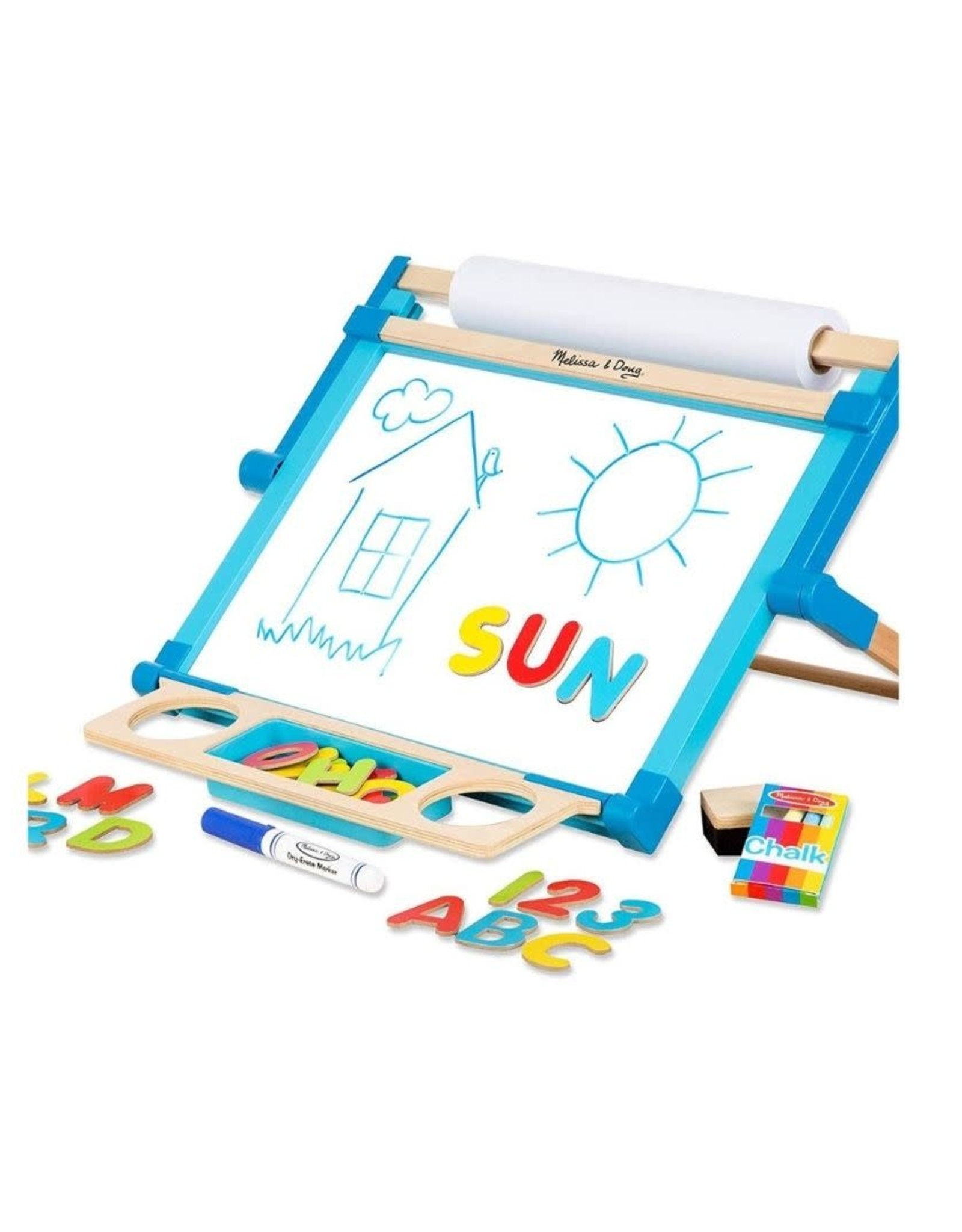 Melissa & Doug Magnetic Tabletop Easel