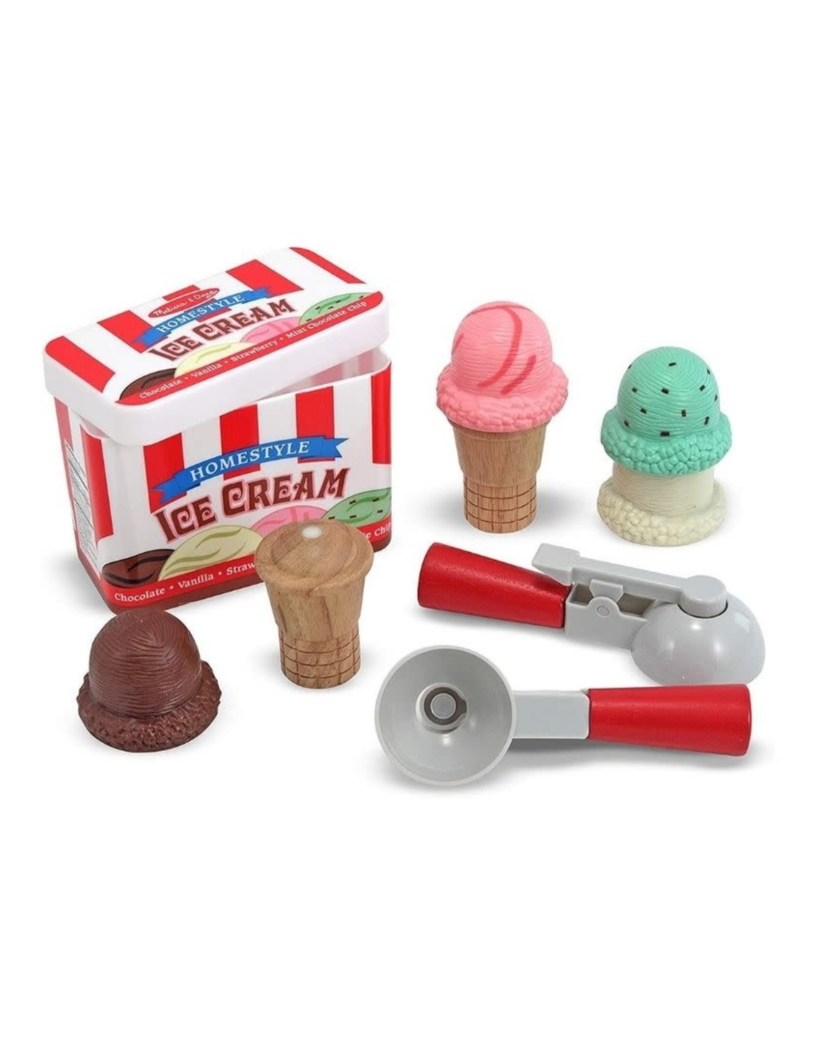 Melissa & Doug Scoop & Stack Ice Cream Cone Playset