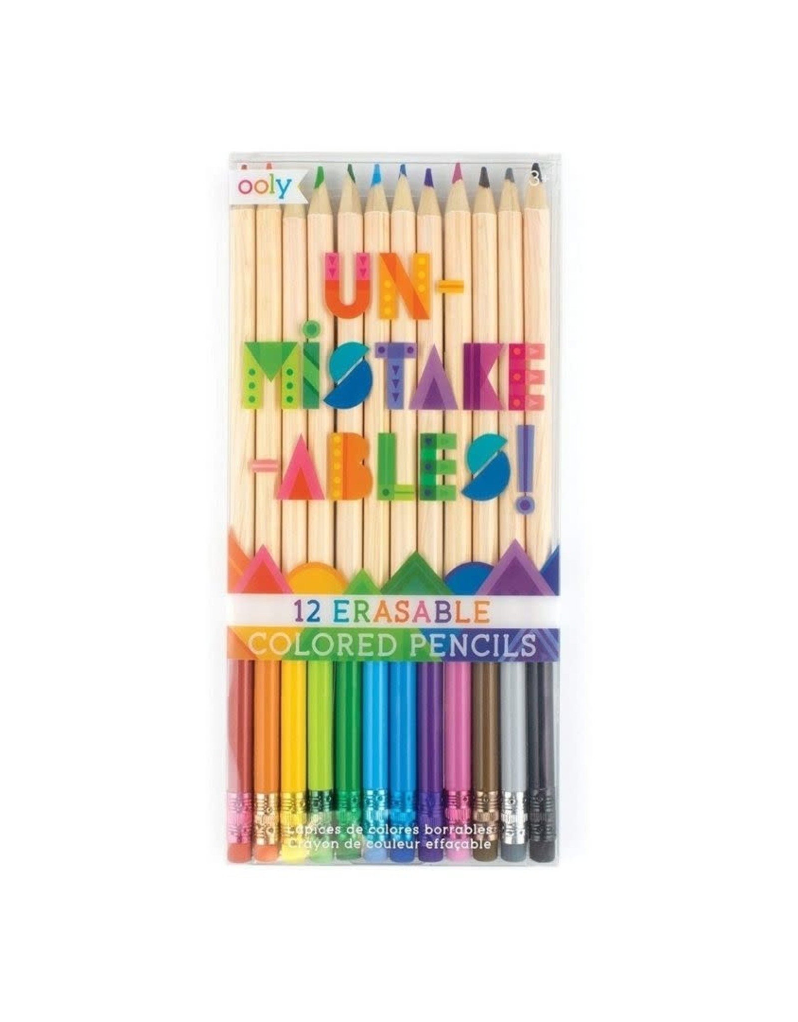 Ooly Un-Mistake-Ables Erasable Colored Pencils