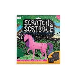Ooly Scratch & Scribble - Magical Unicorns