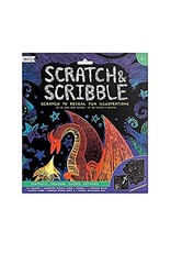 Ooly Scratch & Scribble - Fantastic Dragons