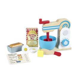 Melissa & Doug Wooden Make-a-Cake Mixer Set