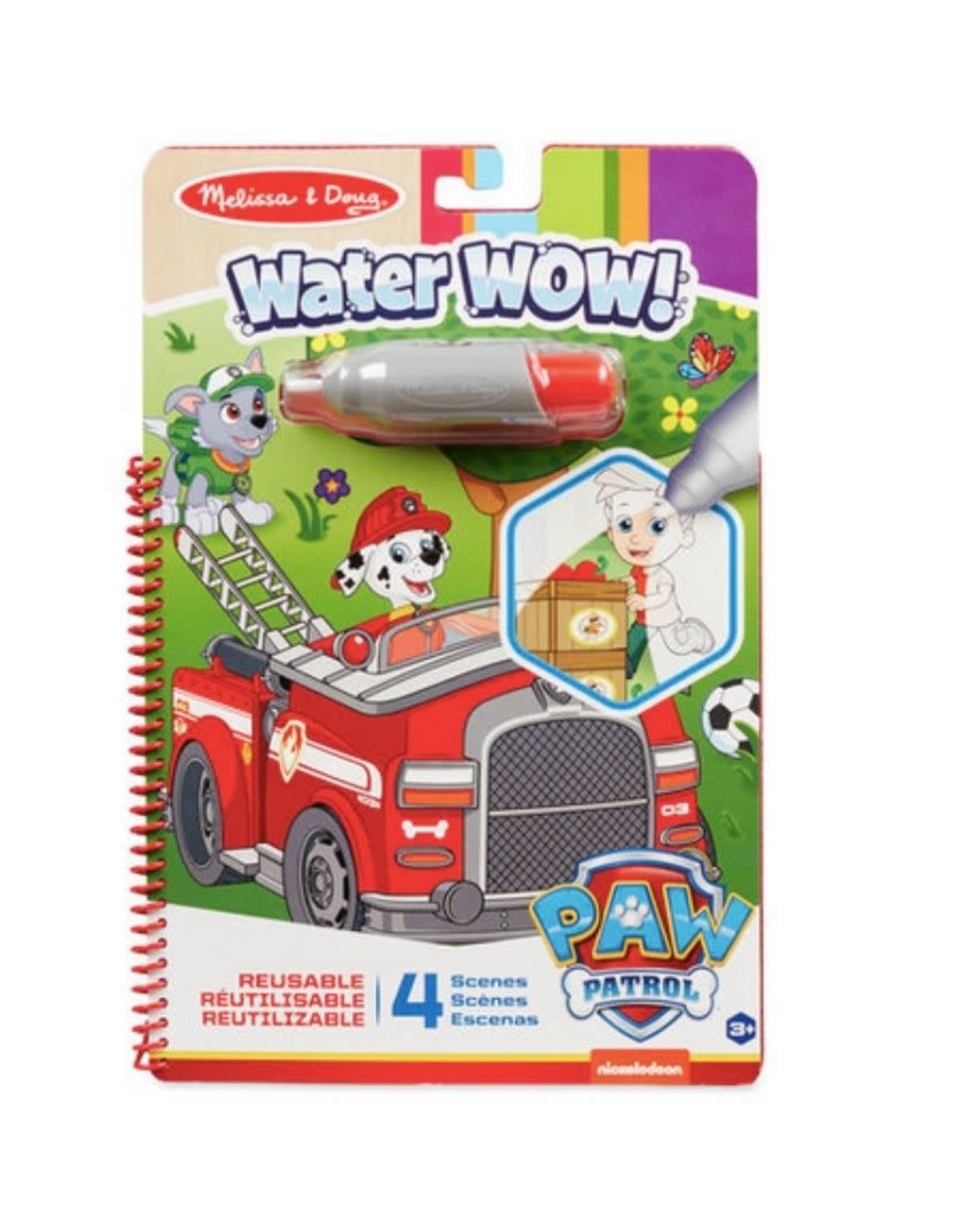 Melissa & Doug Paw Patrol Water Wow Marshall