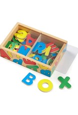 Melissa & Doug Magnetic Wooden Alphabet