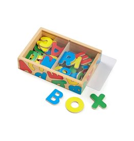 Melissa & Doug Magnetic Wooden Alphabet