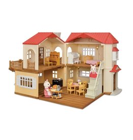 Calico Critters Red Roof Country Home
