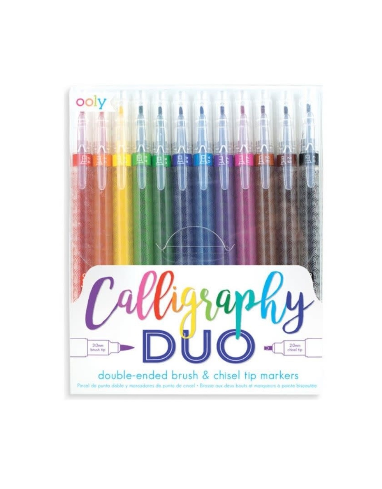 Ooly Calligraphy Duo Chisel and Brush Tip Markers
