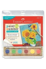Faber-Castell Paint By Number Museum Series-Sunflowers